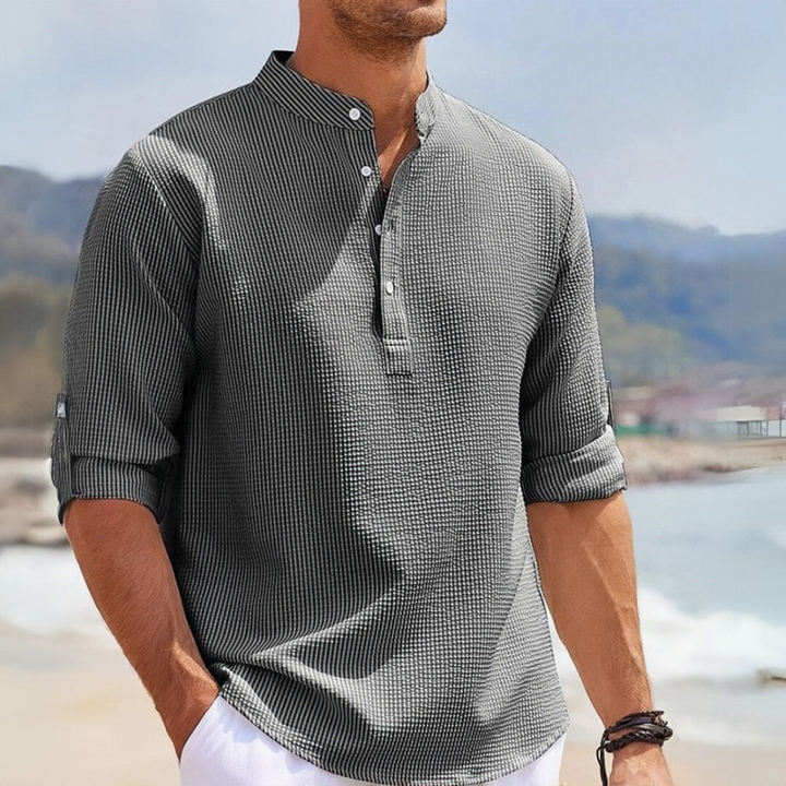 George™ | Men's Shirt with Half Sleeves without Collar