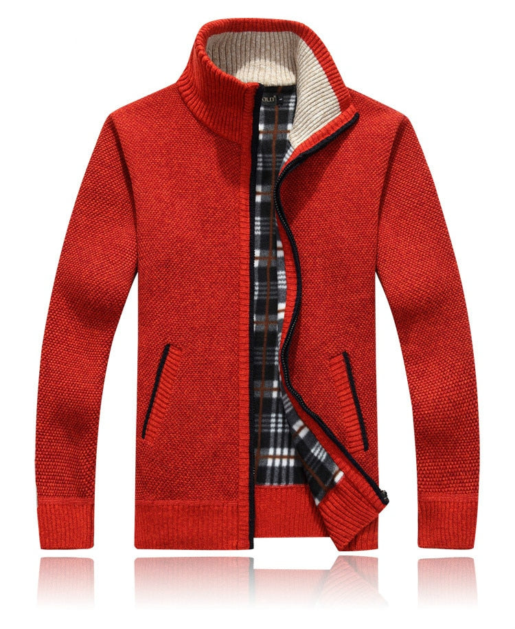 Marc™ | Men's Casual Knitted Zipper Cardigan