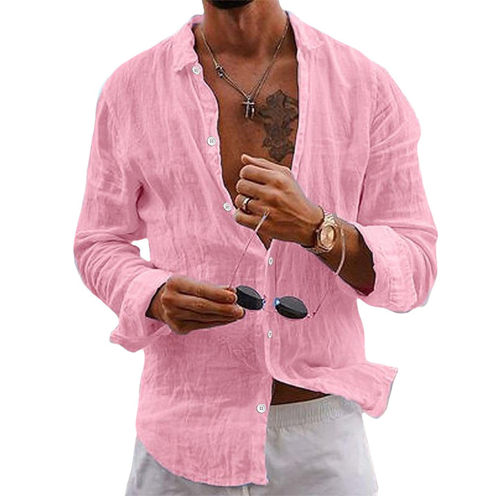 Alvin™ | Men's Cotton Linen Shirt