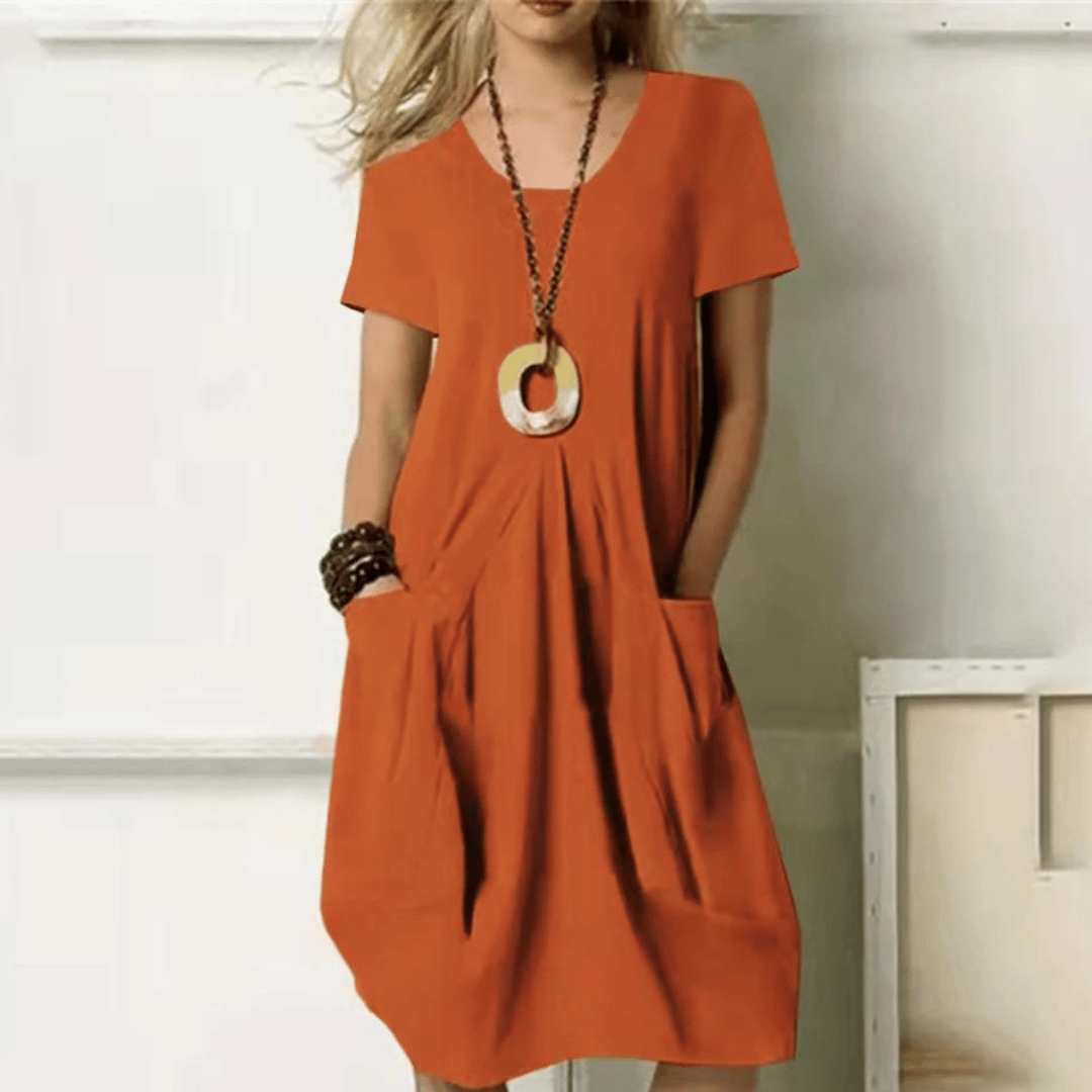 Cindy™ | Fashion Short Sleeve Dress