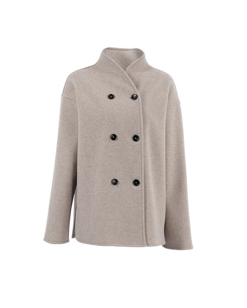 Megan™ | Elegant Wool Oversized Fashion Coat