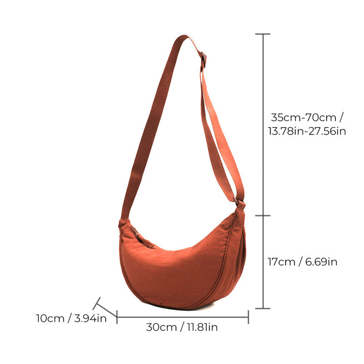 Brittany™ | Half-Moon Crossbody Bag