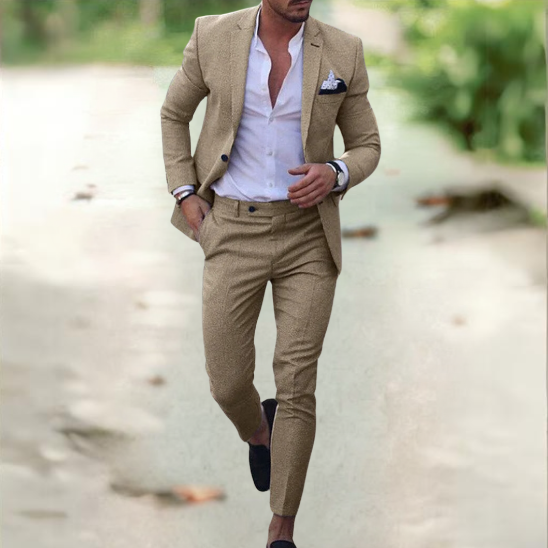 Leonardo™ | Elegant Men's Suit (Jacket + Trousers)