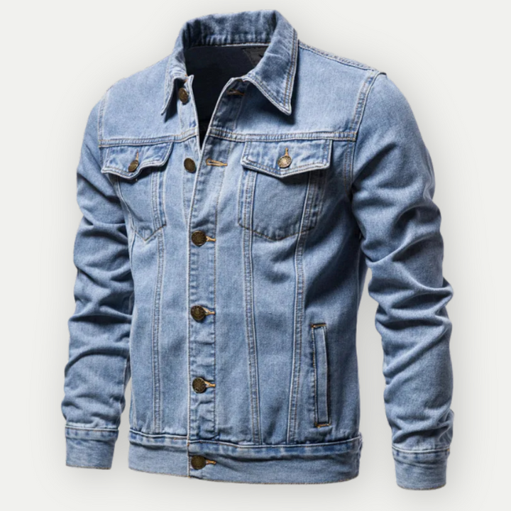 Brendan™ |  Men's Classic Denim Trucker Jacket