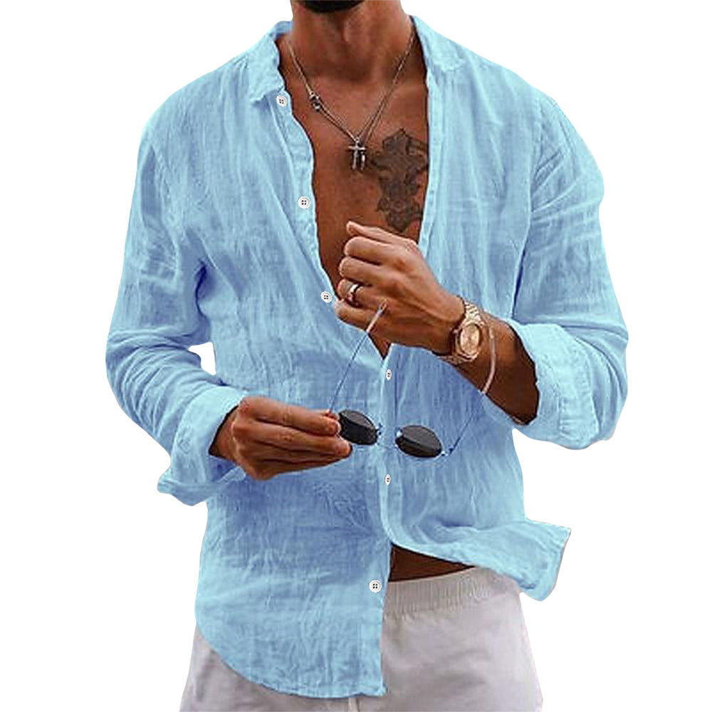 Alvin™ | Men's Cotton Linen Shirt