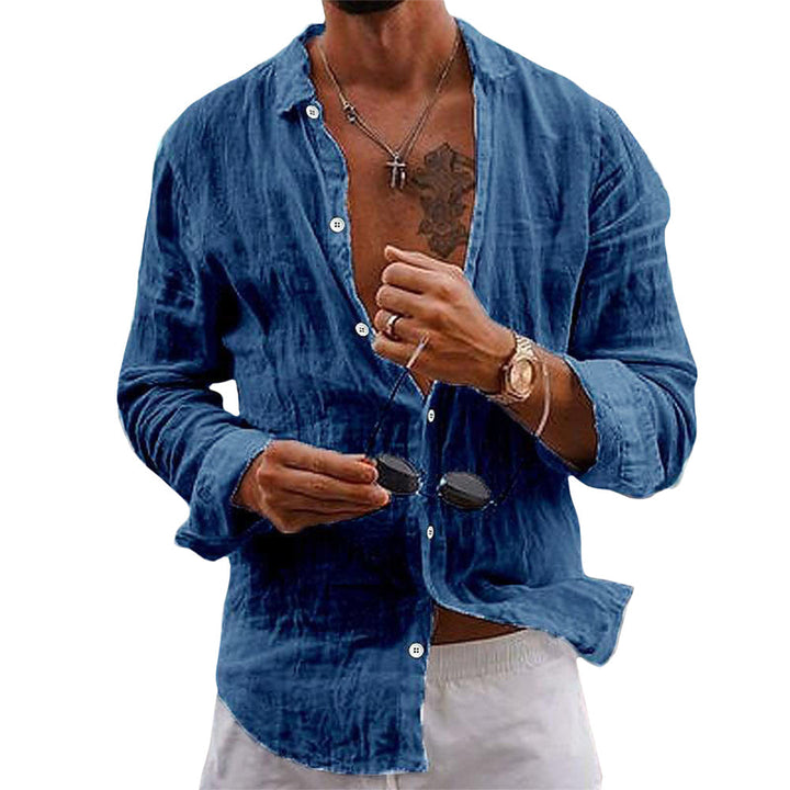 Alvin™ | Men's Cotton Linen Shirt