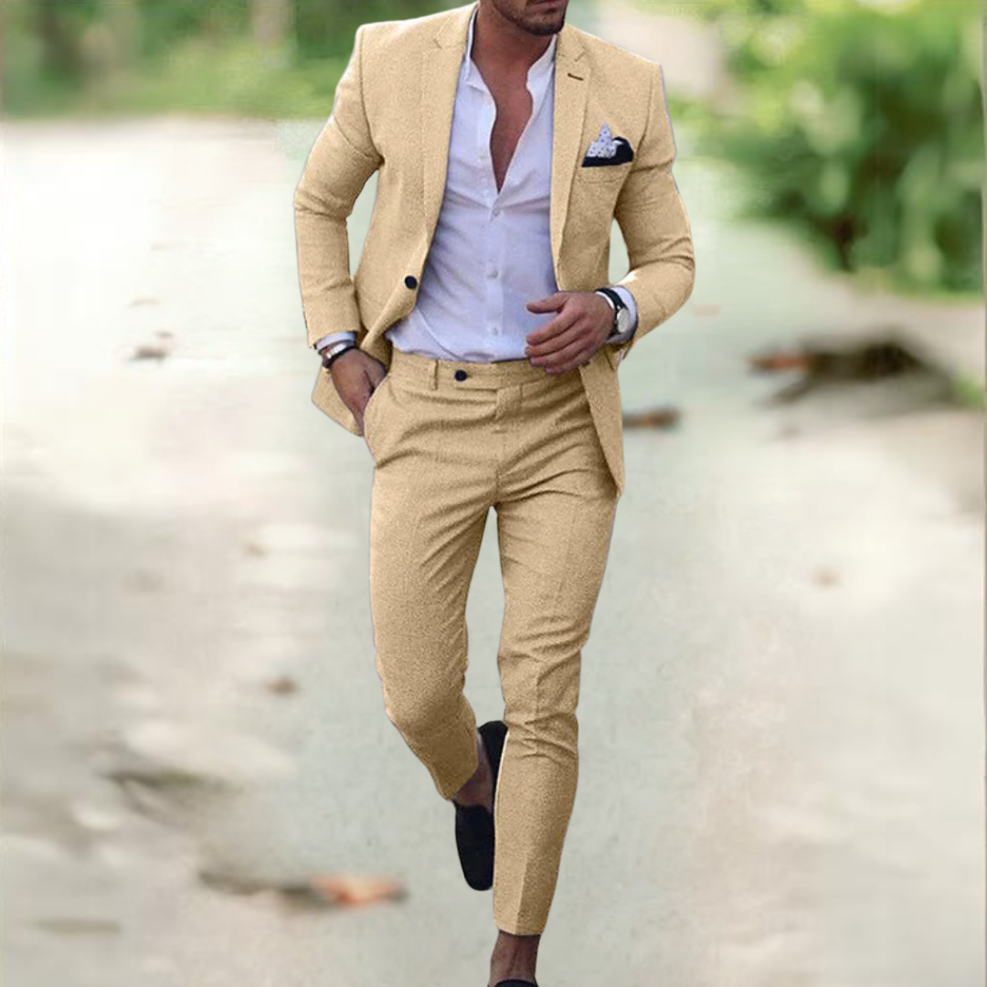 Leonardo™ | Elegant Men's Suit (Jacket + Trousers)