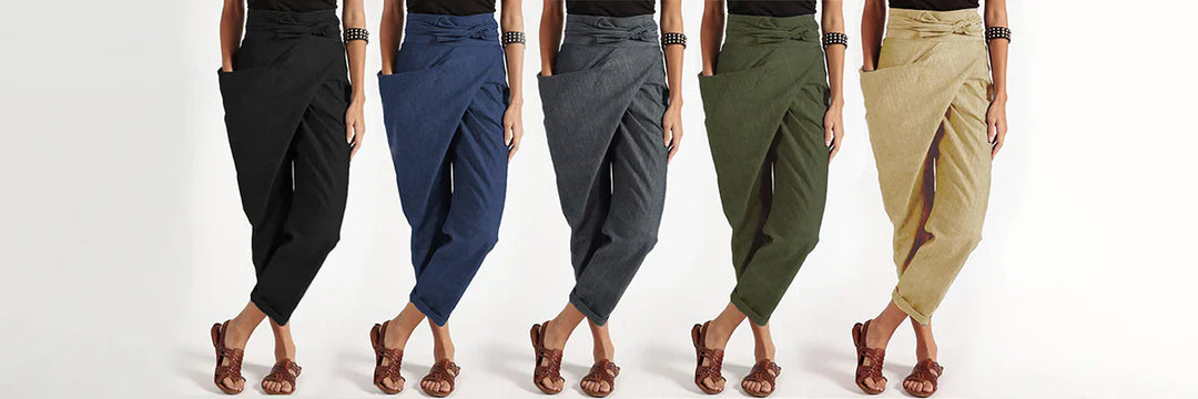 Monic™ | High-Waist Wrapped Comfy Pants