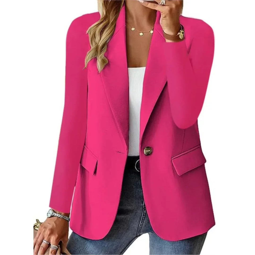 Nica™ | Elegant Long Sleeve Blazer