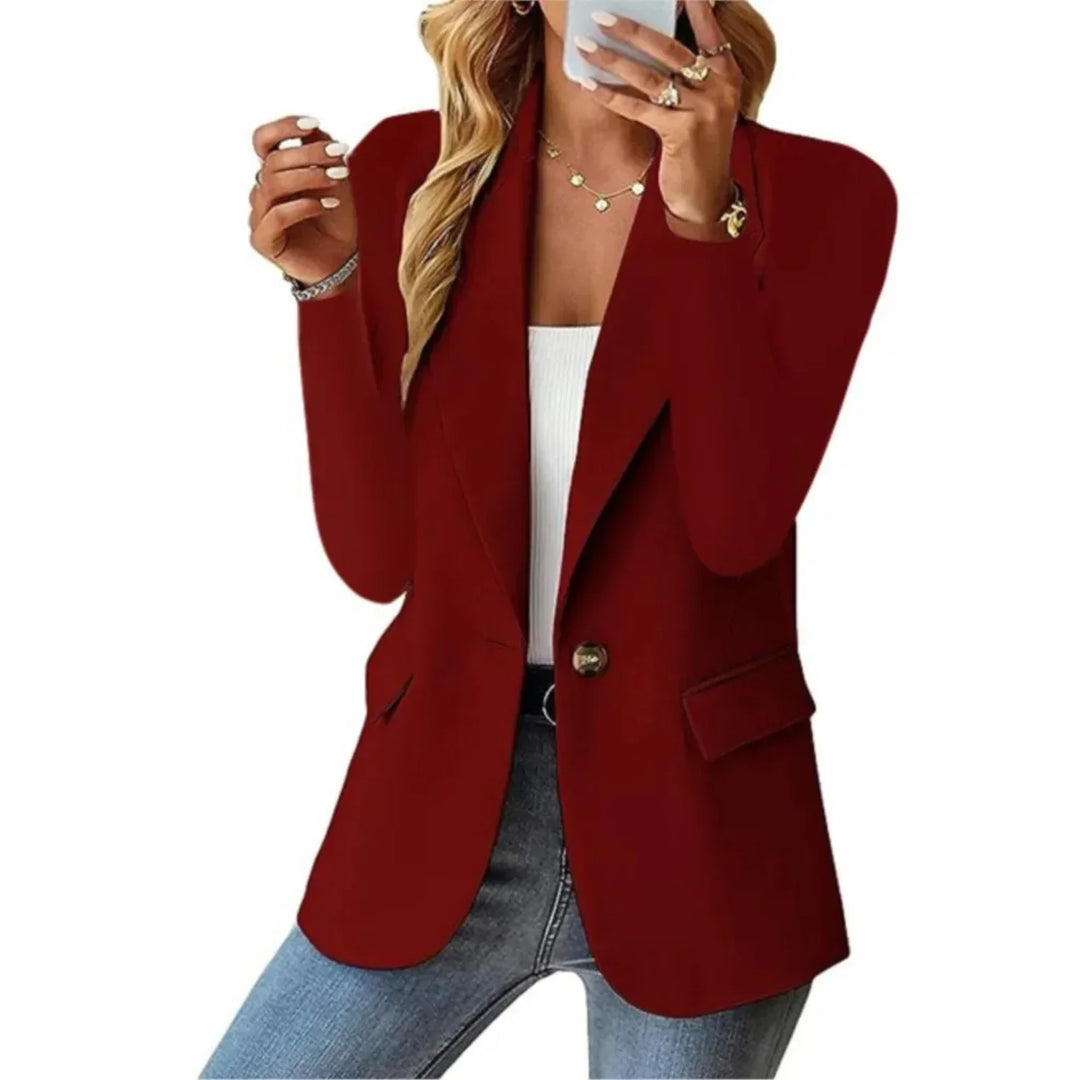 Nica™ | Elegant Long Sleeve Blazer