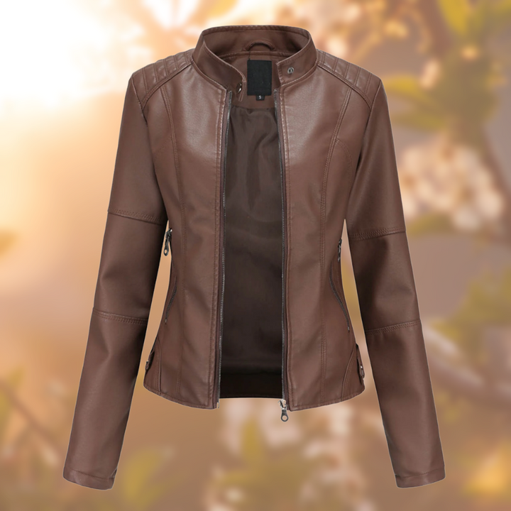 Diana™ | Stylish Leather Jacket