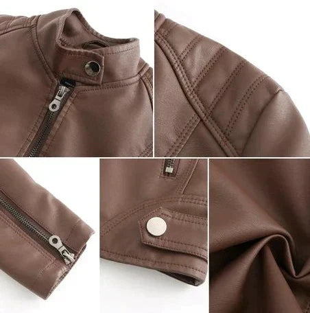 Diana™ | Stylish Leather Jacket