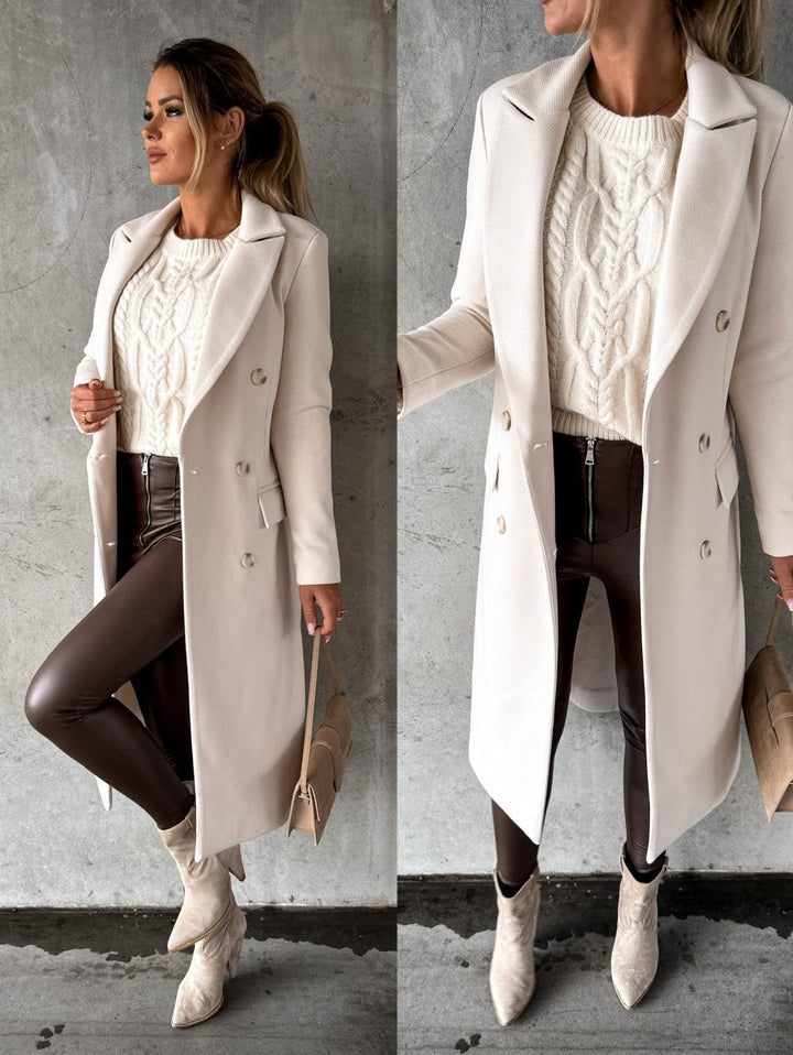 Amelia™ | Long Sleeve Fashion Casual Trench Coat