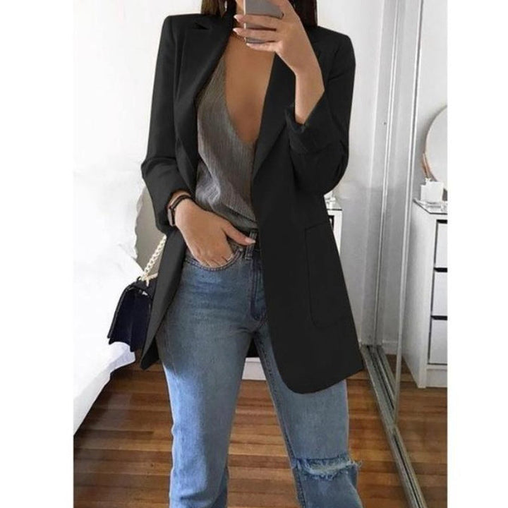 Janica™ | Fashion Long Sleeve Blazer For Women