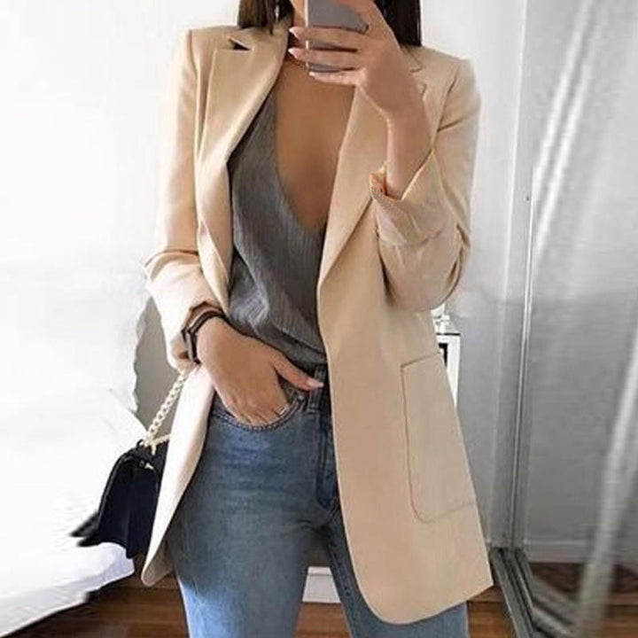 Janica™ | Fashion Long Sleeve Blazer For Women