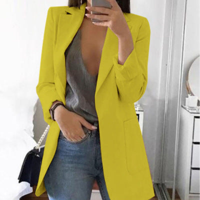 Janica™ | Fashion Long Sleeve Blazer For Women