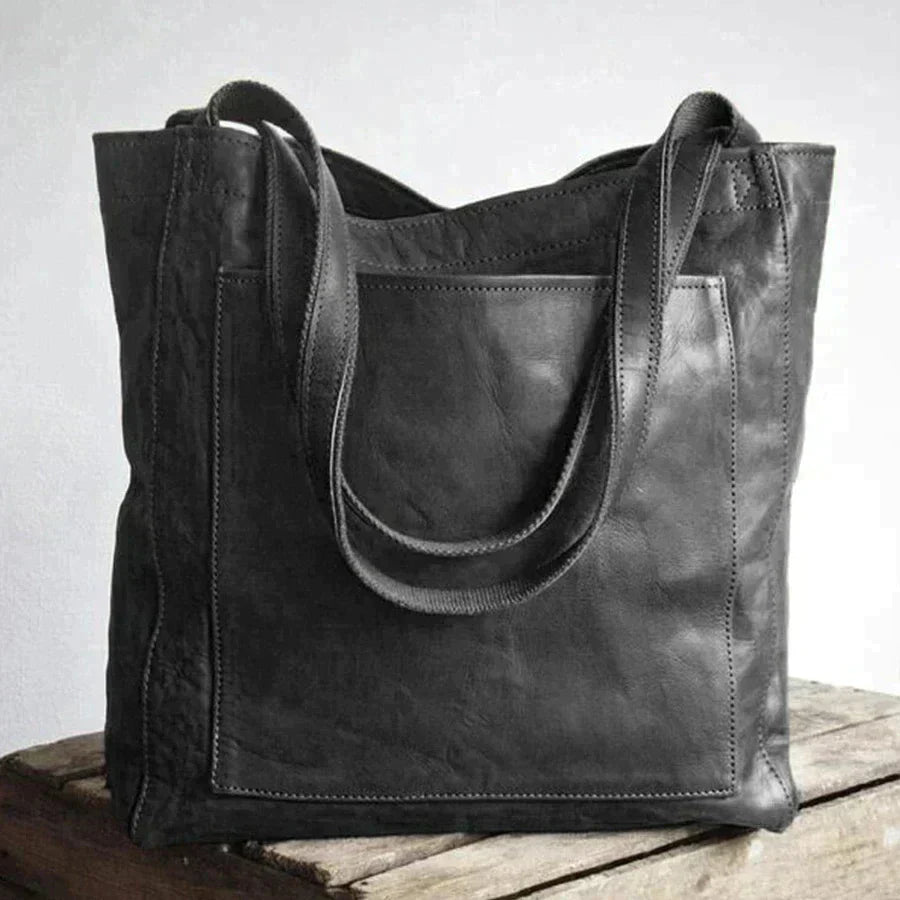 Katrine™ | Handcrafted Leather Tote Bag