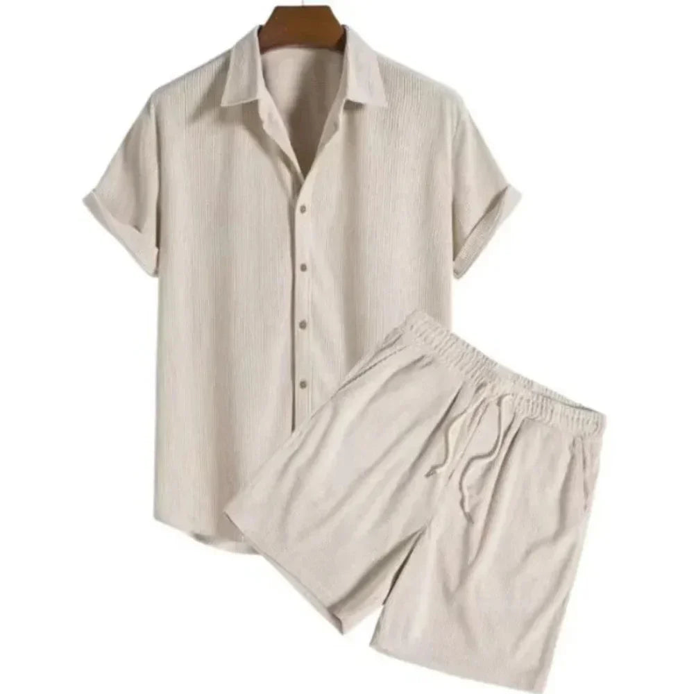 Lewis™ - Men's Casual Two-piece Set