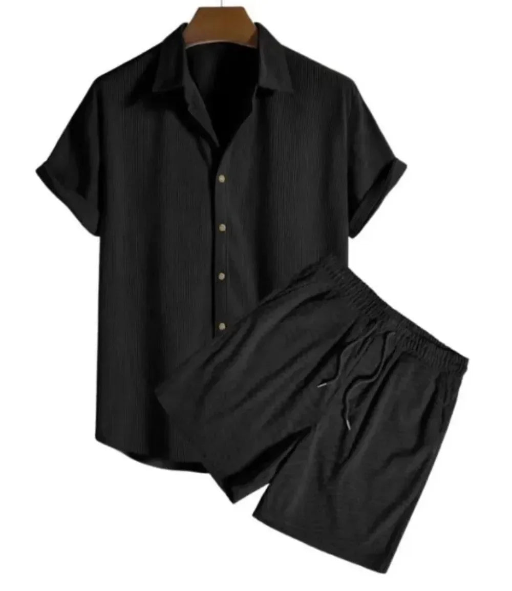 Lewis™ - Men's Casual Two-piece Set