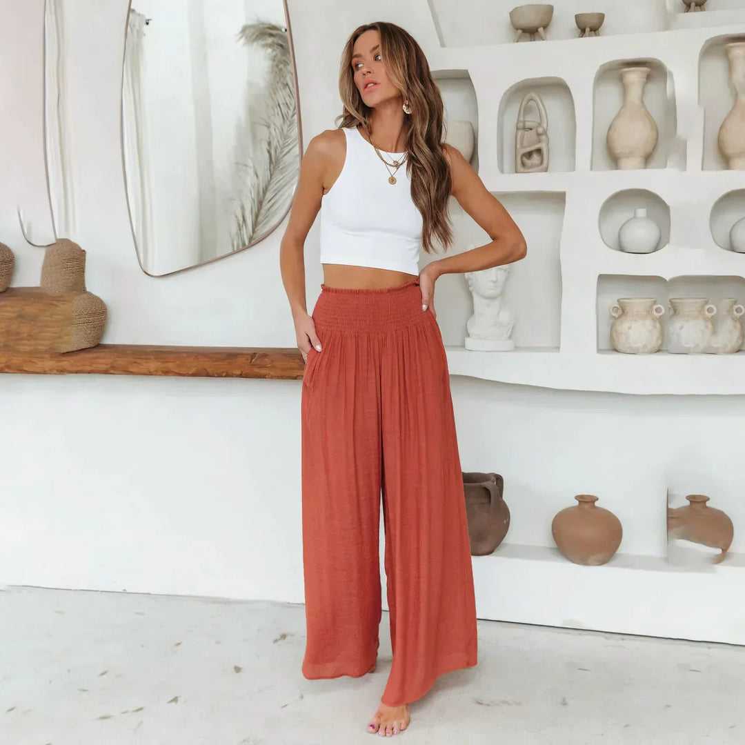 Riza™ | Comfortable Elegant Elastic Waist Trousers