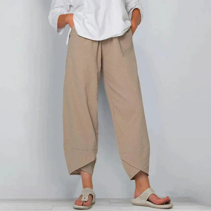 Lenny™ | Cotton Linen Women's Loose Straight Pants