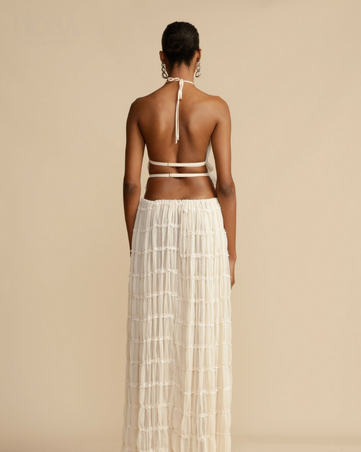 Adelaide™ |  Halter Top with Flowy Skirt