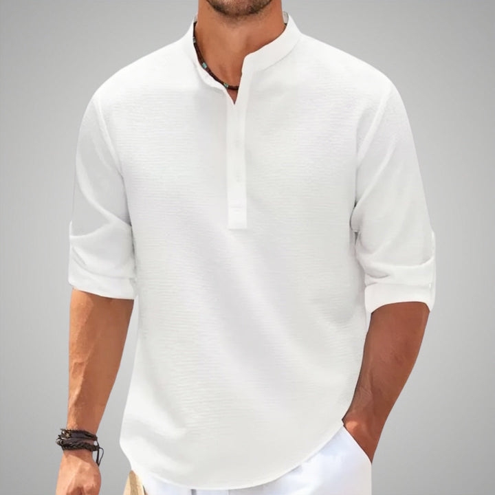 George™ | Men's Shirt with Half Sleeves without Collar