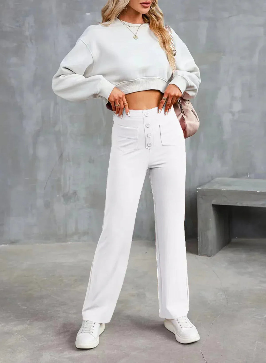 Zannie™ | High Waisted Stretch Pants