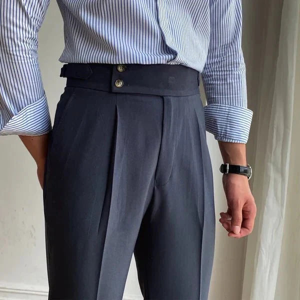 Natan™ | Double Button Formal Trousers