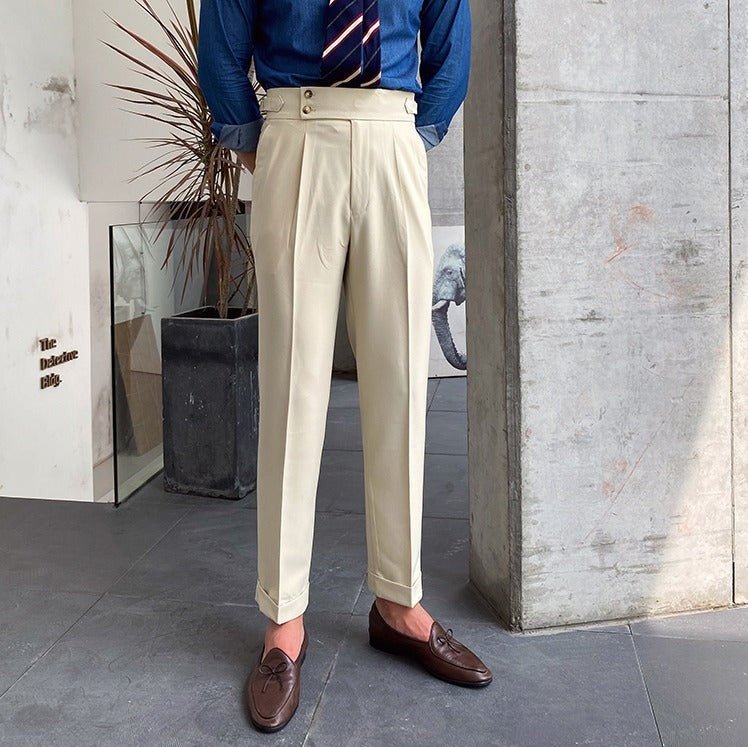 Natan™ | Double Button Formal Trousers