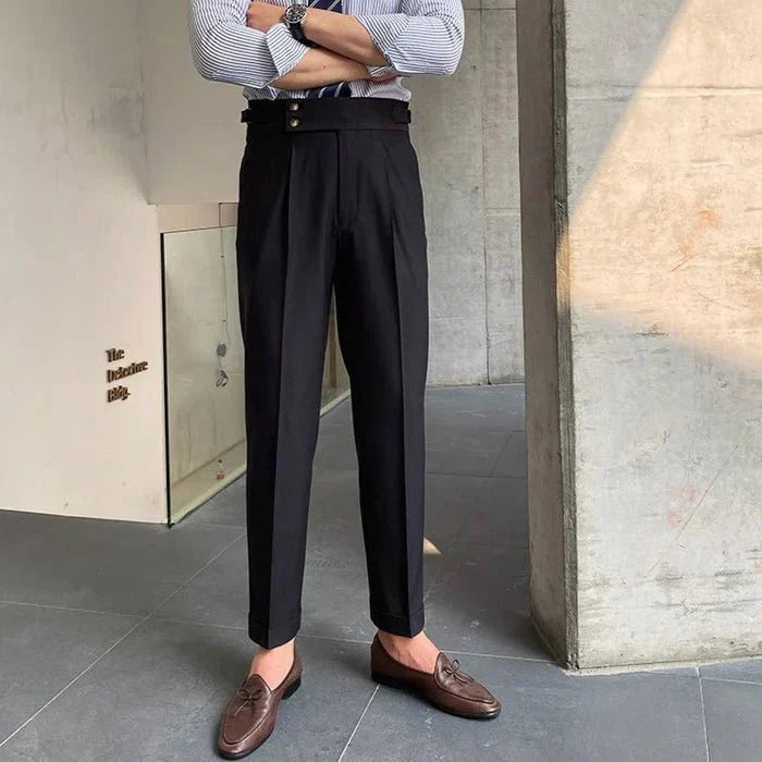 Natan™ | Double Button Formal Trousers