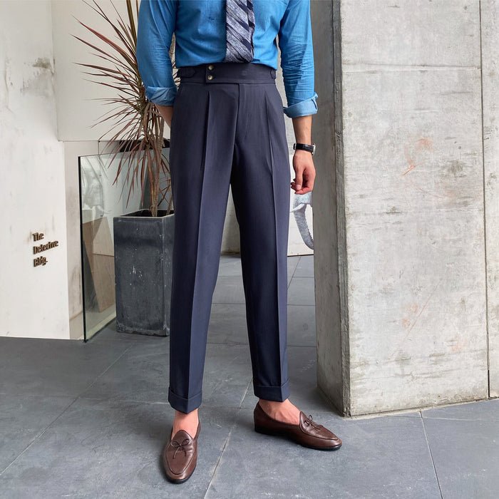 Natan™ | Double Button Formal Trousers