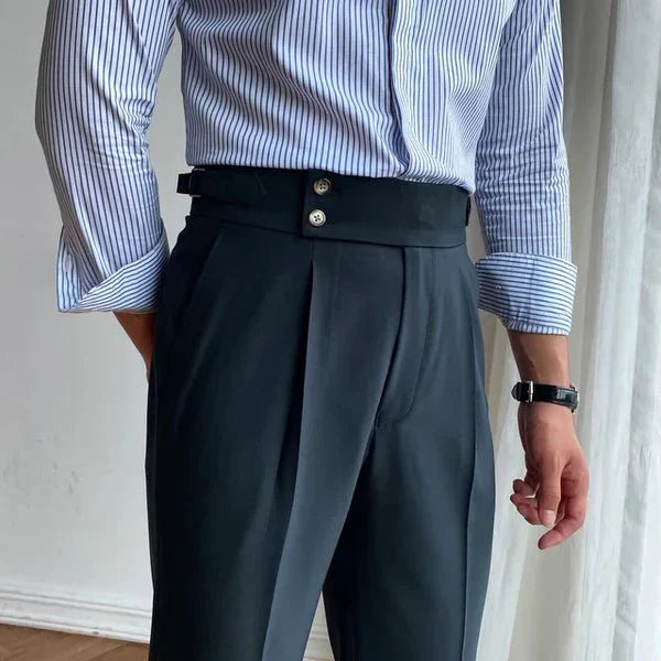 Natan™ | Double Button Formal Trousers