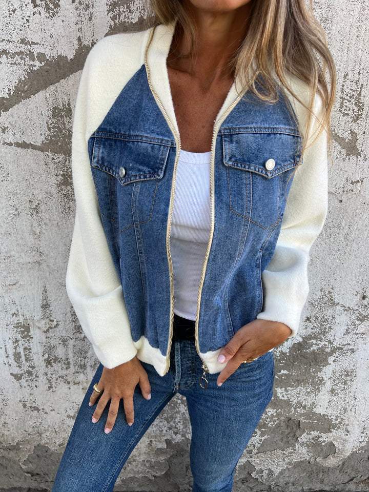 Oliva | Modern Denim Jacket