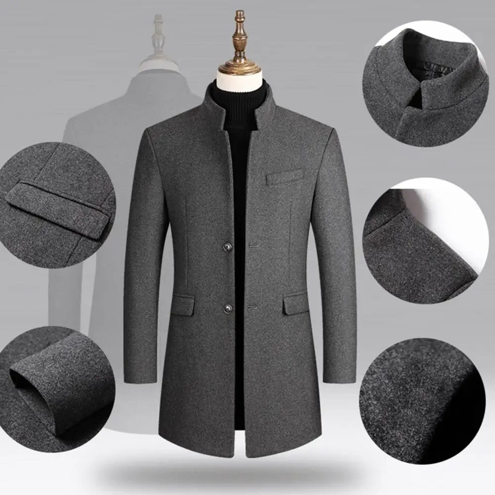 Terrence™ | Men's Luxury Trench Coat